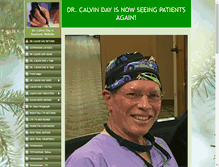 Tablet Screenshot of drcalvindayisinnocent.com